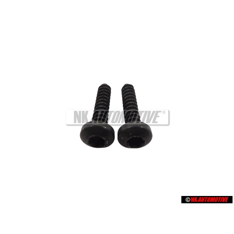2x VW Original Vis A Tole Bombee Ronde A Six Pans Int. 