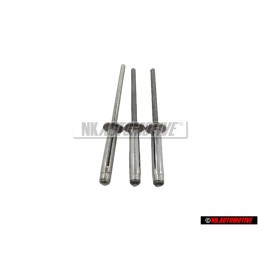 3x VW Original Rivet Aveugle - N 90346301