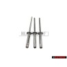 3x VW Original Rivet Aveugle - N 90346301