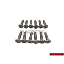 12x VW Original Vis A Tole Tete Bombee - N 01397520
