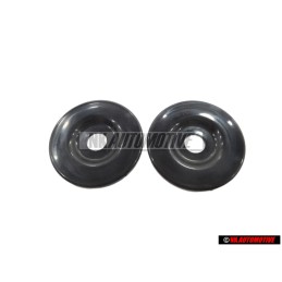 2x VW Original Cache Noir Satine - 411857781 01C