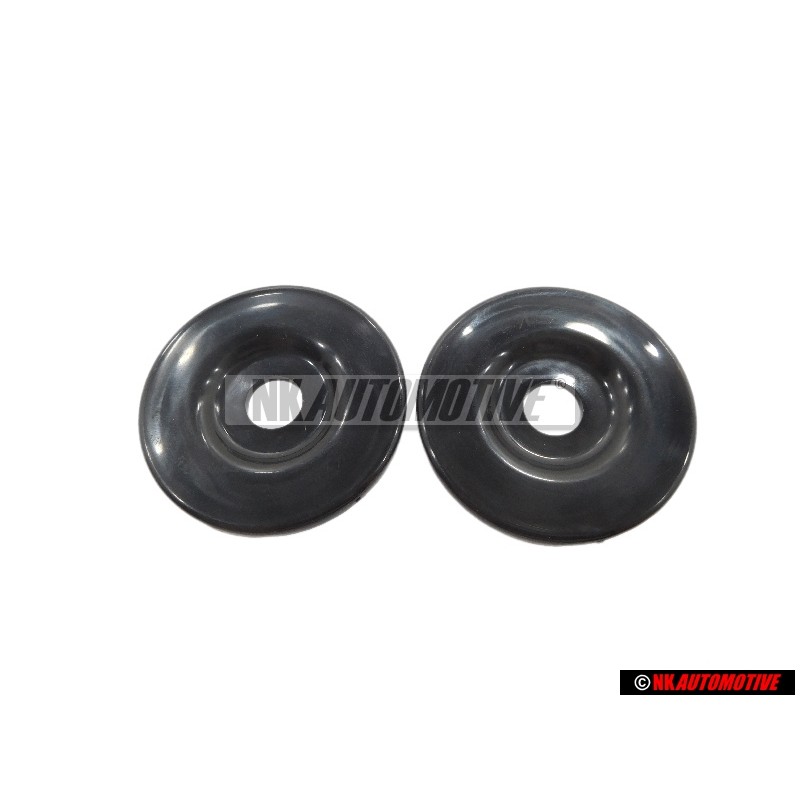 2x VW Original Cache Noir Satine - 411857781 01C