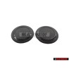 2x VW Original Obturateur Noir Satine - 321867164 01C