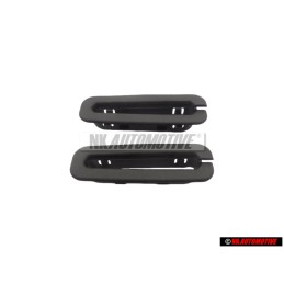 2x VW Original Cache Noir Satine - 165857849 01C