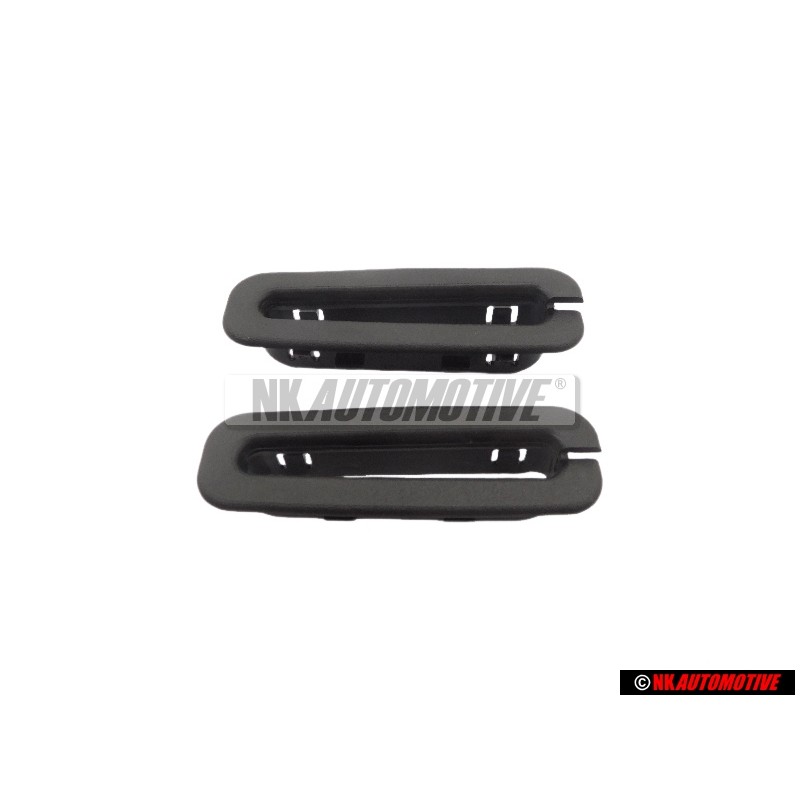 2x VW Original Cache Noir Satine - 165857849 01C