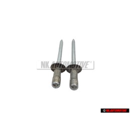 2x VW Original Rivet Aveugle - N 90437401