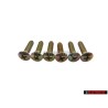 6x VW Original Vis Tole Tete Bombee Fraisee - N 0141063
