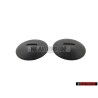 2x VW Original Bouton-Ression Noir Satine - 441863987A B41