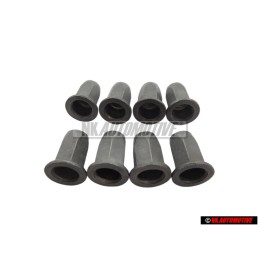 8x VW Original Ecrou Encastre - N 90252104