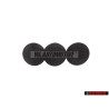 3x VW Original Clip Noir Satine - 321867838 01C