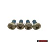 4x VW Original Vis Tete Bombee, Autobloquante - N 01412913