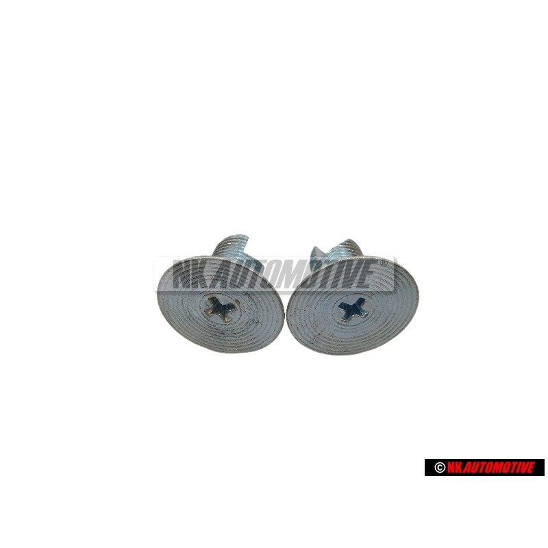 2x VW Original Vis Tete Fraisee - 117877497