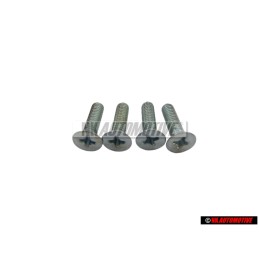4x VW Original Vis Tete Fraisee - N 0142102