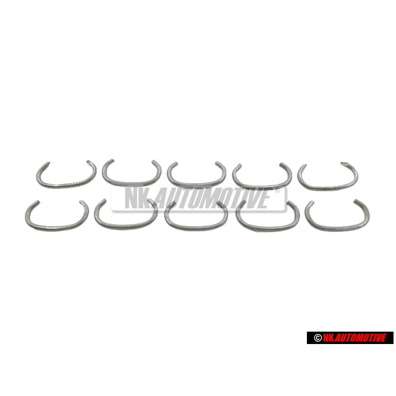10x VW Original Agrafe - N 0152611