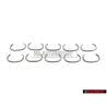 10x VW Original Agrafe - N 0152611