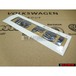 Original VW 1.6 FSI Rear Badge Emblem Chrome - 1K0853675F 739
