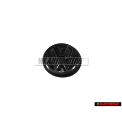 Original VW Rear Boot Badge Emblem Black 50mm - 191853601B 01C