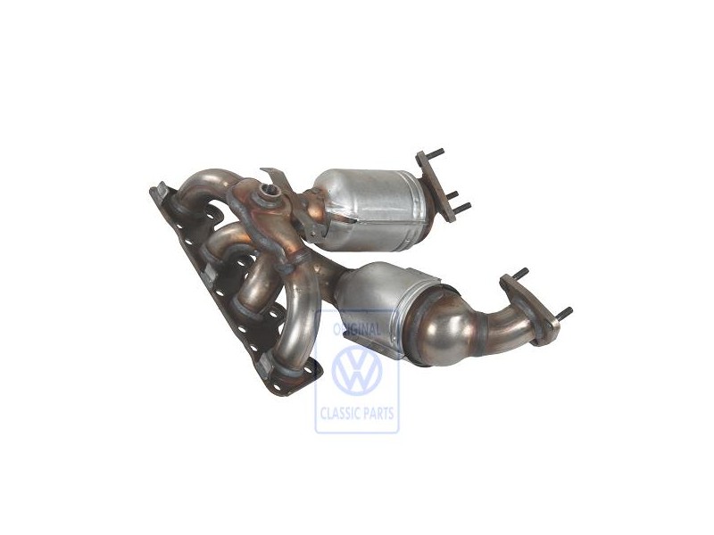 VW Original Collecteur D'Echappement Avec Catalyseur - 06F253031RX
