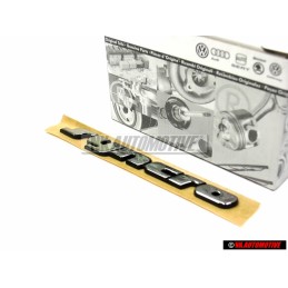 VW Original SYNCRO Arrière Embleme Monogramme Logo Chrome - 3A0853675A Z10