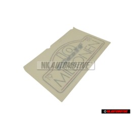 VW Original Inscription Sur Film Diamant Argent - 191853750J YG9