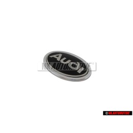 Audi Original Côté Embleme Monogramme Logo Noir Chrome - 895853621A 01C