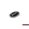 Audi Original Côté Embleme Monogramme Logo Noir Chrome - 895853621A 01C