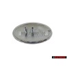 Audi Original Côté Embleme Monogramme Logo Noir Chrome - 8D0853621B 2ZZ