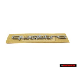 Audi Original QUATTRO Arrière Embleme Monogramme Logo Chrome - 8A0853737C 2ZZ