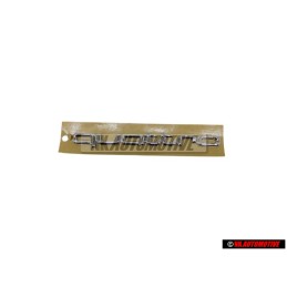 Audi Original QUATTRO Arrière Embleme Monogramme Logo Chrome - 8A0853737C 2ZZ
