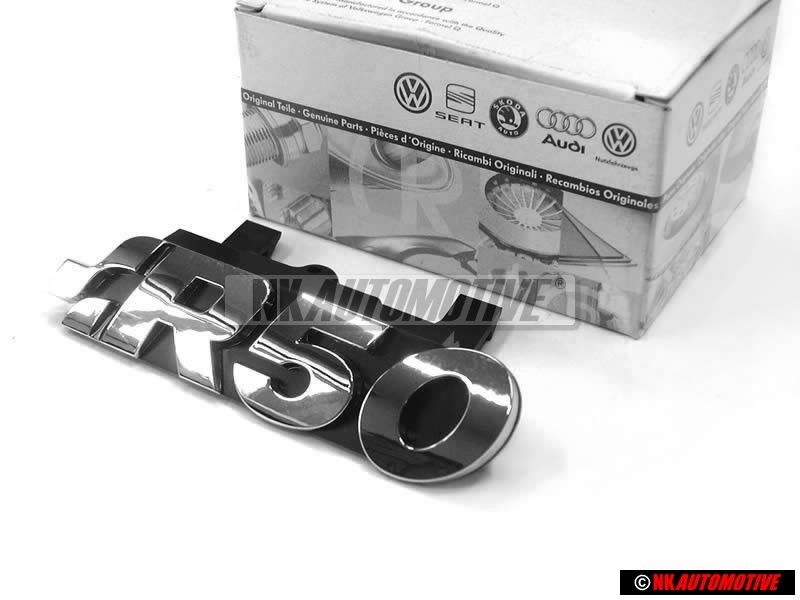 VW Original R50 Avant Embleme Monogramme Logo Chrome - 7L9853679
