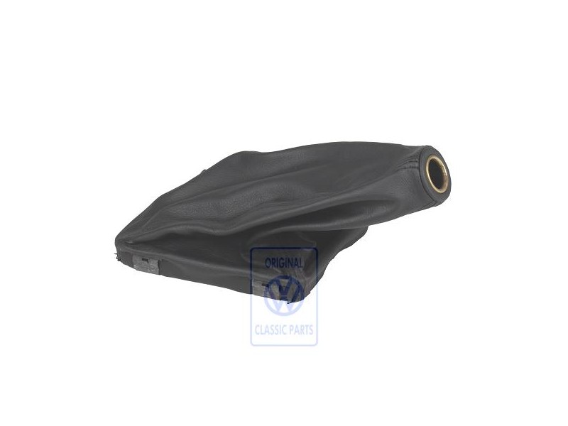 VW Original Revetement Levier Vit.(Cuir) Noir - 155711113D 1BX