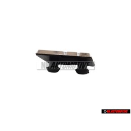 Audi Original S6 Volant Plaquette Embleme Logo Chrome Rouge - 4A0419685A
