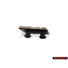 Audi Original S6 Volant Plaquette Embleme Logo Chrome Rouge - 4A0419685A