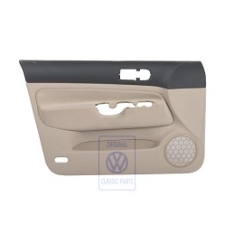 VW Original Garniture De Porte (Tissu) Noir/Beige Clair - 1J4867011CSPDM