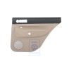 VW Original Revetement De Porte (Cuir) Noir/Beige Clair - 1J9867212ALHWV