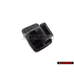 VW Original Bouton Noir Satine - 191881633 01C