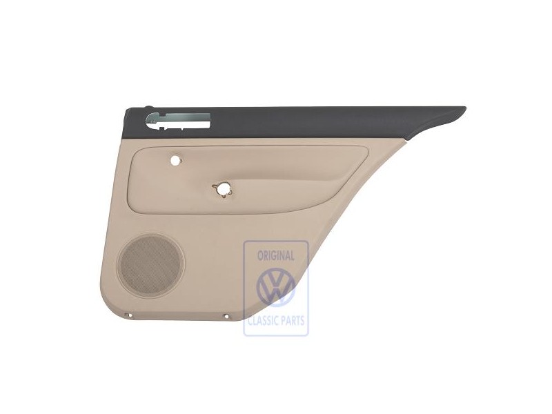 VW Original Garniture De Porte (Tissu) Noir/Beige Clair - 1J5867212ADJGE