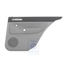 VW Original Garniture De Porte (Tissu) Noir/Gris Flanelle - 1J5867212ADJGH