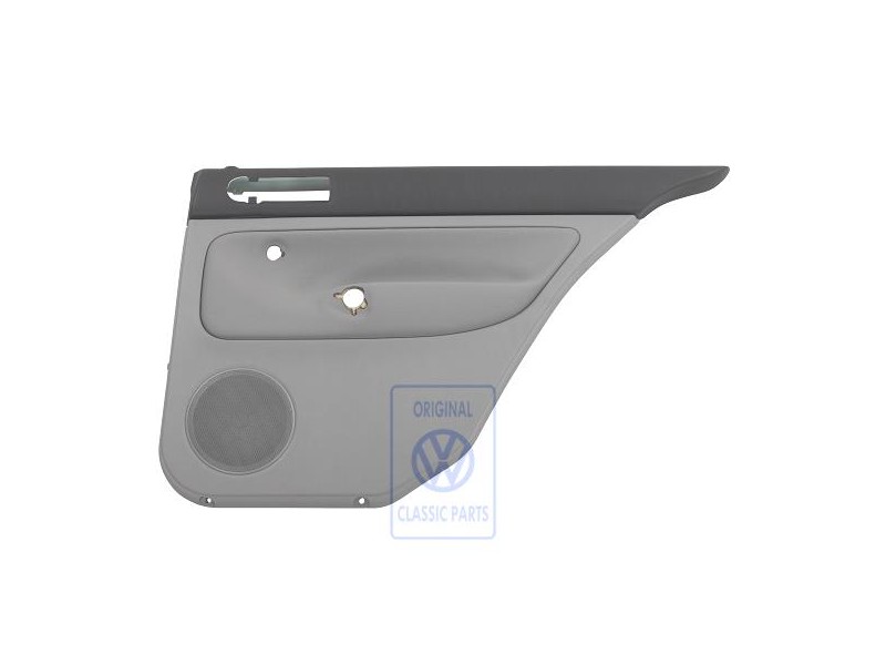 VW Original Garniture De Porte (Tissu) Noir/Gris Flanelle - 1J5867212ADJGH