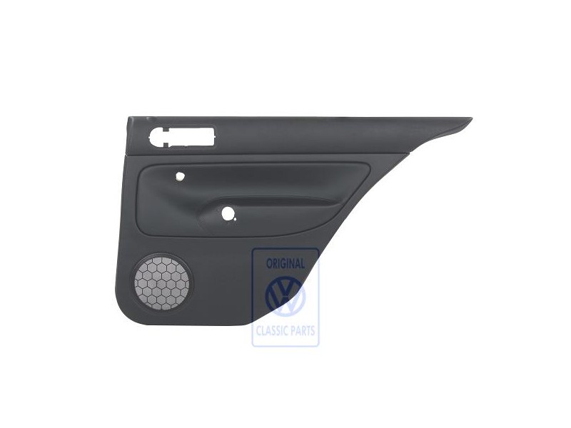 VW Original Revetement De Porte (Cuir) Noir/Noir - 1J5867212ALHSA