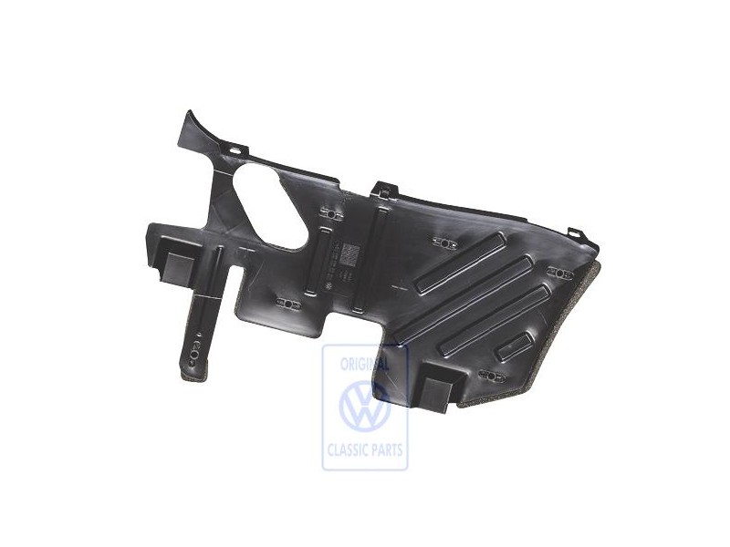 VW Original Cache Sous Tableau De Bord Noir Satine - 1J2863082A B41