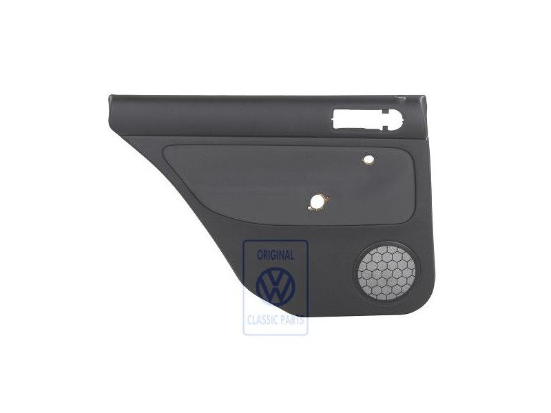 VW Original Garniture De Porte (Tissu) Noir/Anthracite - 1J9867211Q KNR