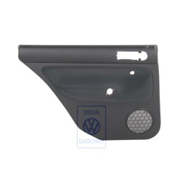VW Original Garniture De Porte (Tissu) Noir/Noir - 1J9867211S HWK