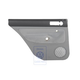 VW Original Garniture De Porte (Tissu) Noir/Gris Flanelle - 1J9867211S HWL
