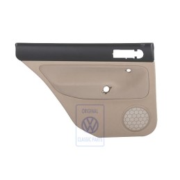 VW Original Garniture De Porte (Tissu) Noir/Beige Clair - 1J9867211S HWM