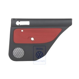 VW Original Garniture De Porte (Tissu) Noir/Orange Tropic - 1J9867212Q KNP