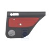 VW Original Garniture De Porte (Tissu) Noir/Orange Tropic - 1J9867212Q KNP