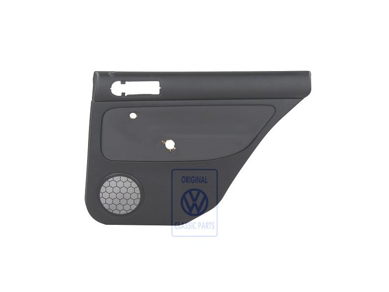 VW Original Garniture De Porte (Tissu) Noir/Anthracite - 1J9867212Q KNR