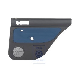 VW Original Garniture De Porte (Tissu) Noir/Bleu Jazz - 1J9867212Q KNT