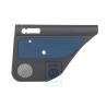 VW Original Garniture De Porte (Tissu) Noir/Bleu Jazz - 1J9867212Q KNT